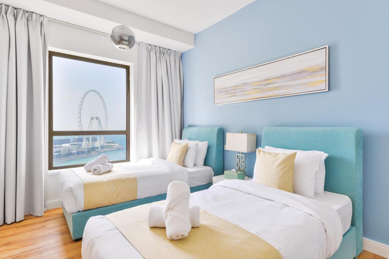 Luxury Jbr - Full Sea View - Free 5* Beach Resorts Access 迪拜 外观 照片