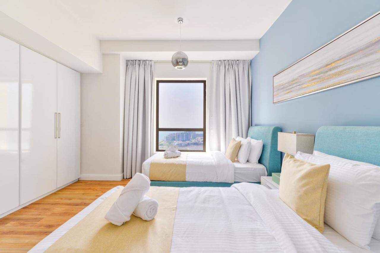 Luxury Jbr - Full Sea View - Free 5* Beach Resorts Access 迪拜 外观 照片