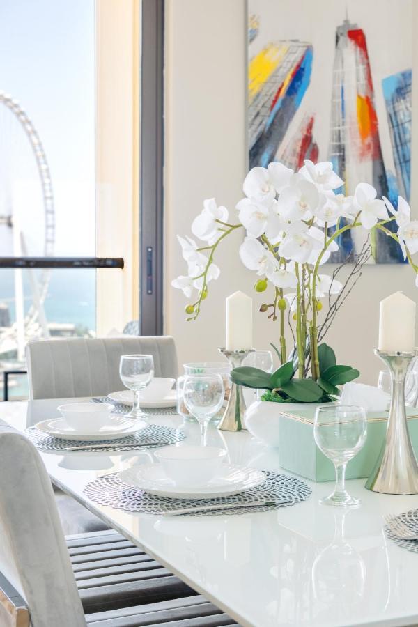 Luxury Jbr - Full Sea View - Free 5* Beach Resorts Access 迪拜 外观 照片
