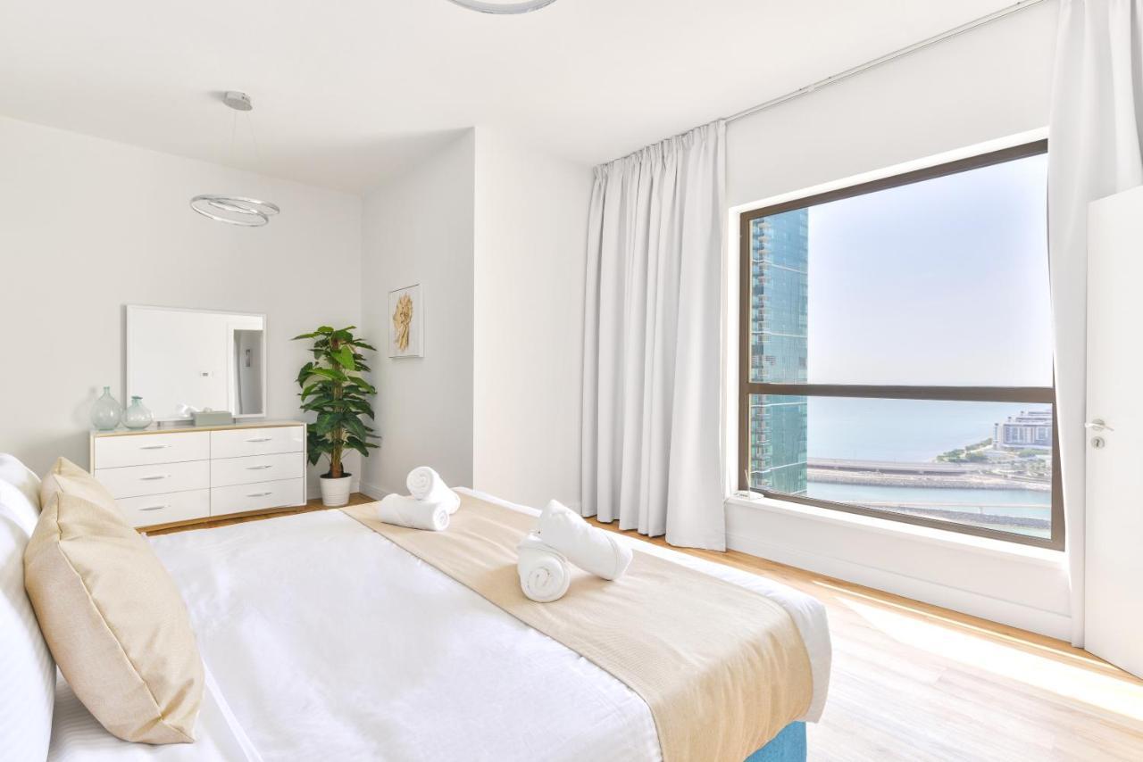 Luxury Jbr - Full Sea View - Free 5* Beach Resorts Access 迪拜 外观 照片