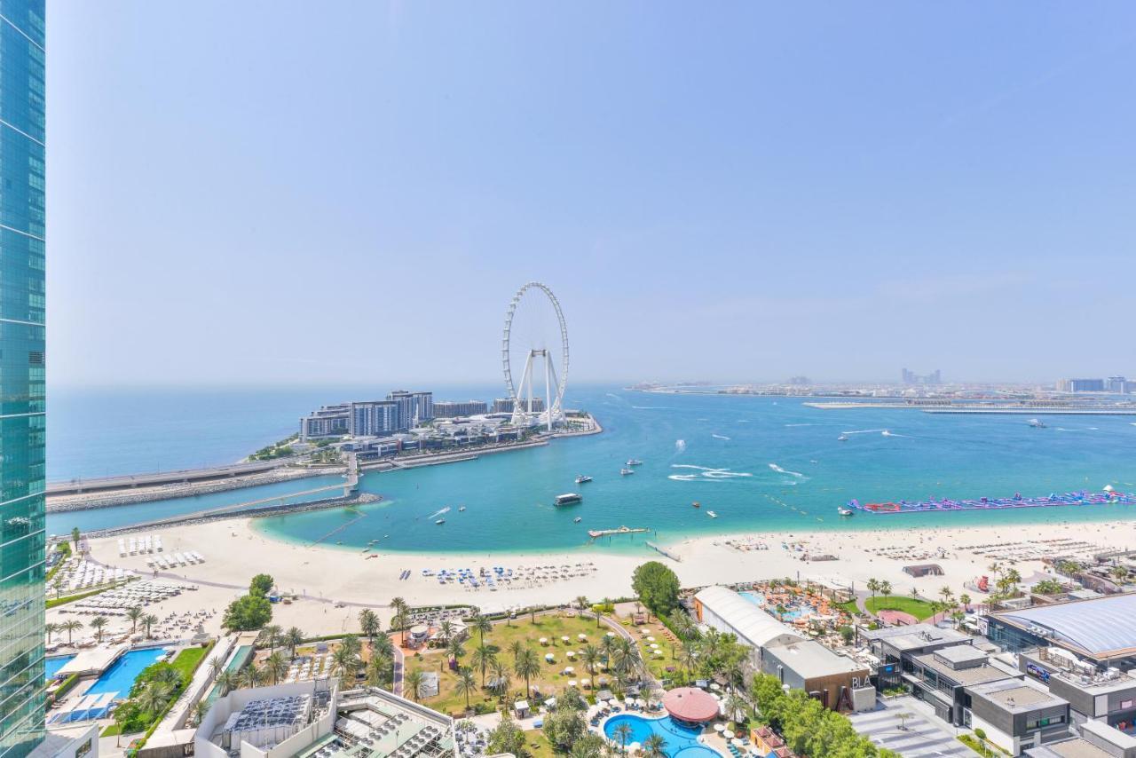 Luxury Jbr - Full Sea View - Free 5* Beach Resorts Access 迪拜 外观 照片