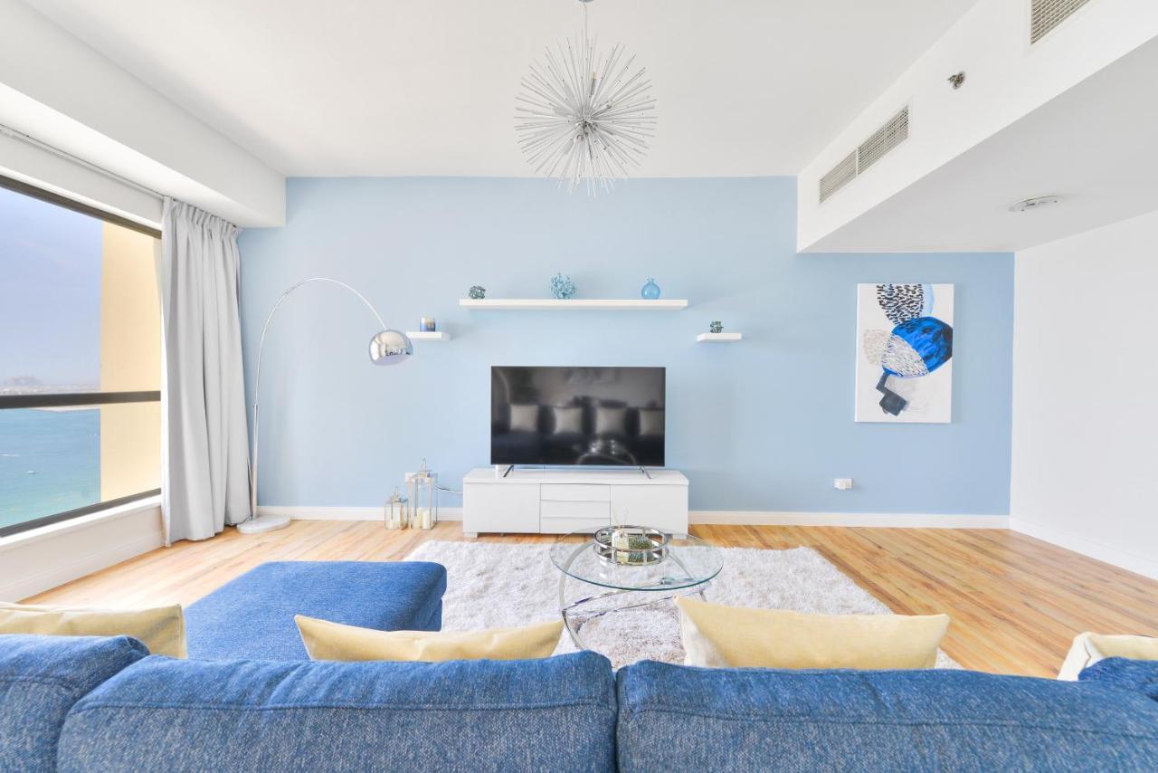 Luxury Jbr - Full Sea View - Free 5* Beach Resorts Access 迪拜 外观 照片