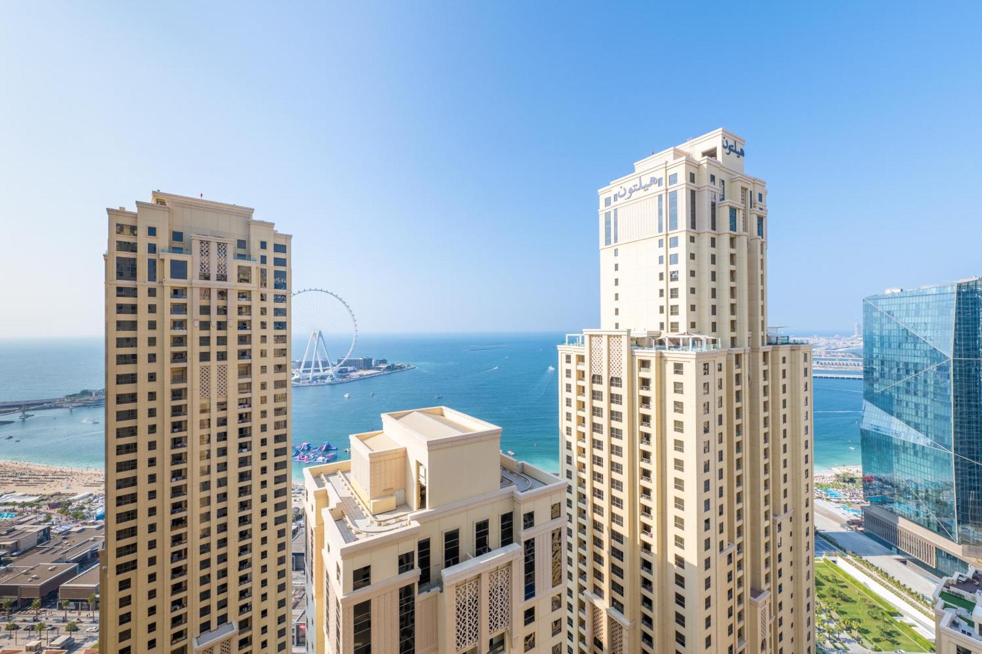 Luxury Jbr - Full Sea View - Free 5* Beach Resorts Access 迪拜 外观 照片