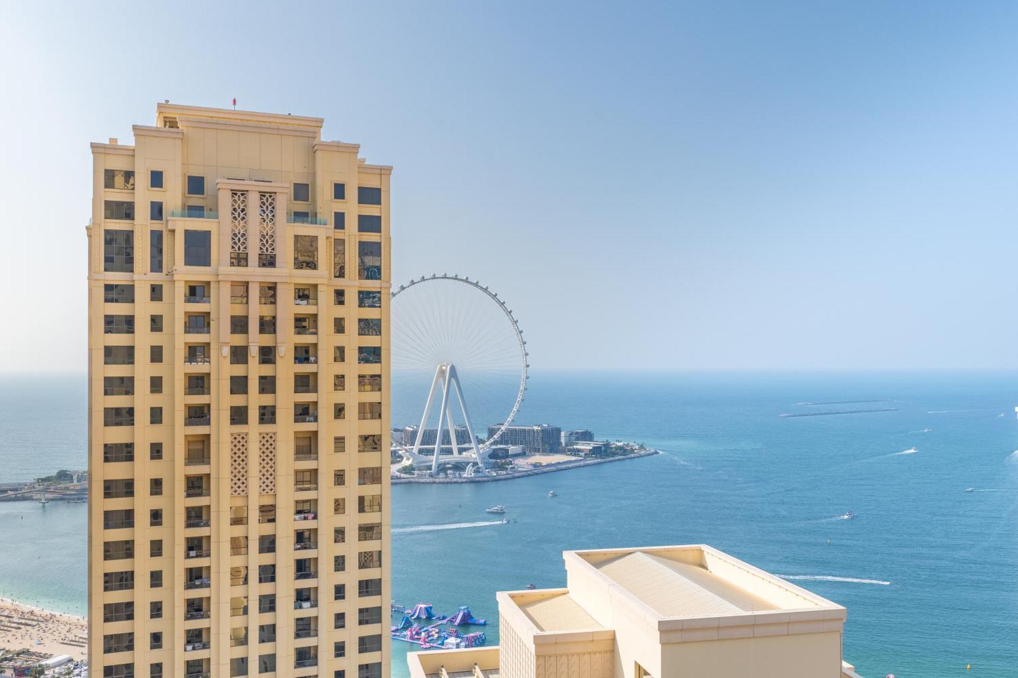 Luxury Jbr - Full Sea View - Free 5* Beach Resorts Access 迪拜 外观 照片