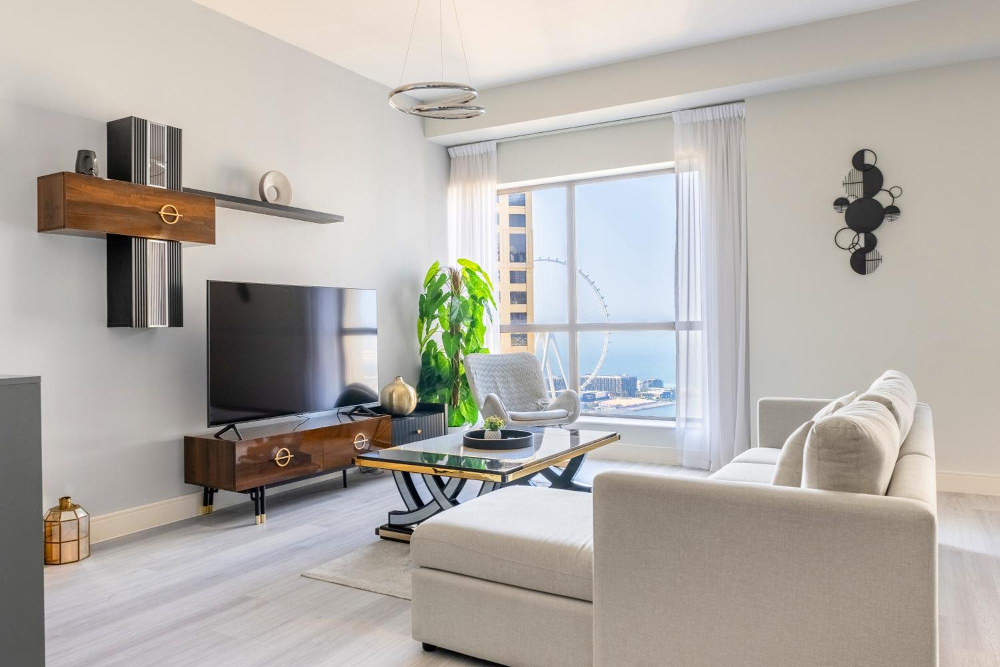 Luxury Jbr - Full Sea View - Free 5* Beach Resorts Access 迪拜 外观 照片