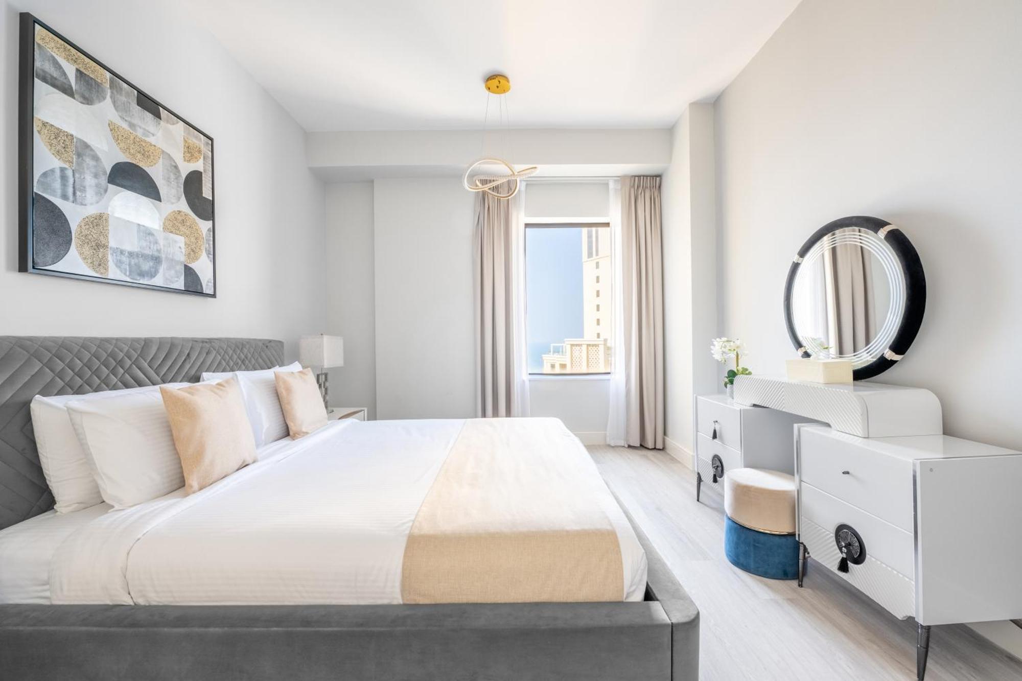 Luxury Jbr - Full Sea View - Free 5* Beach Resorts Access 迪拜 外观 照片