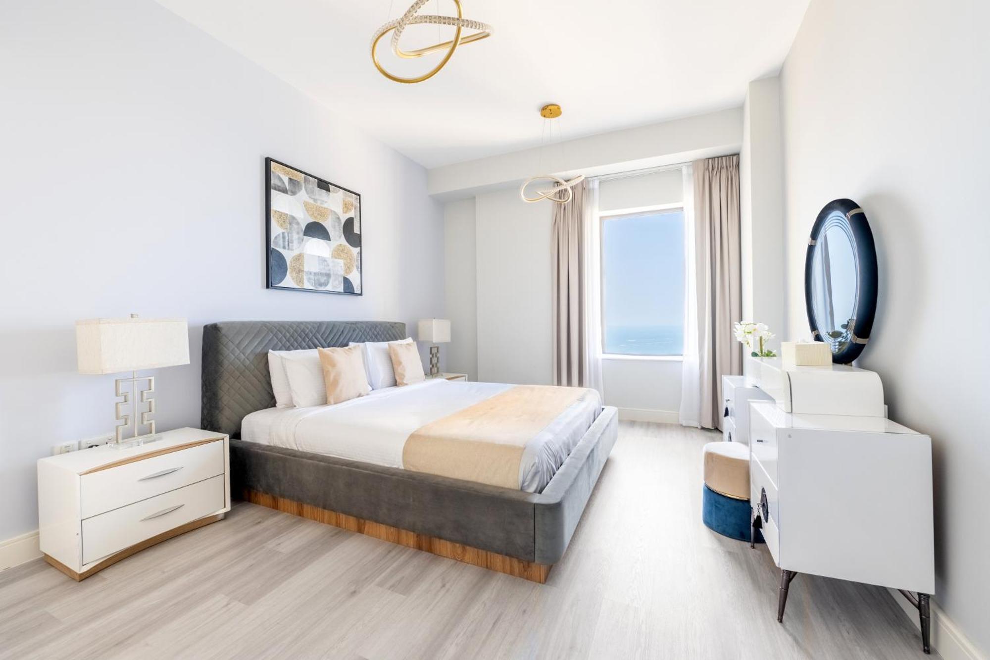 Luxury Jbr - Full Sea View - Free 5* Beach Resorts Access 迪拜 外观 照片